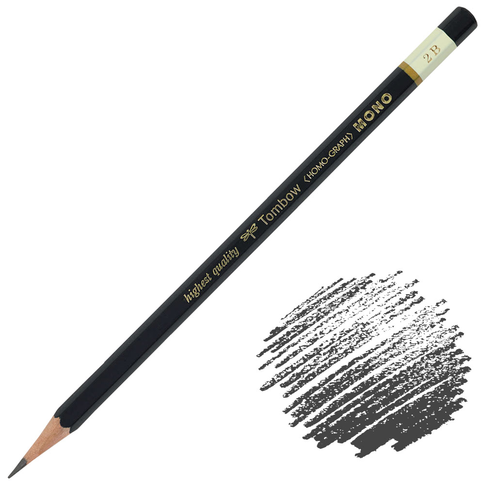 Tombow MONO Graphite Drawing Pencil 2B