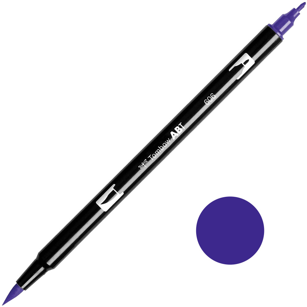 Tombow Dual Brush Pen 606 Violet