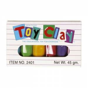 Toysmith Mini Toy Clay 6-Color Set