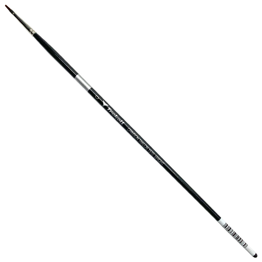 Trekell Crimson Taklon Synthetic 10" Long Brush Series 1510 Bright #0