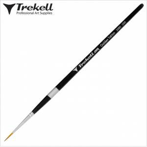 Trekell Golden Taklon Synthetic SH Brush Series 2080 Liner #20/0