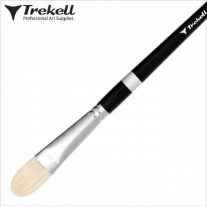 Trekell Hog Bristle LH Brush Series 400KF Filbert #0