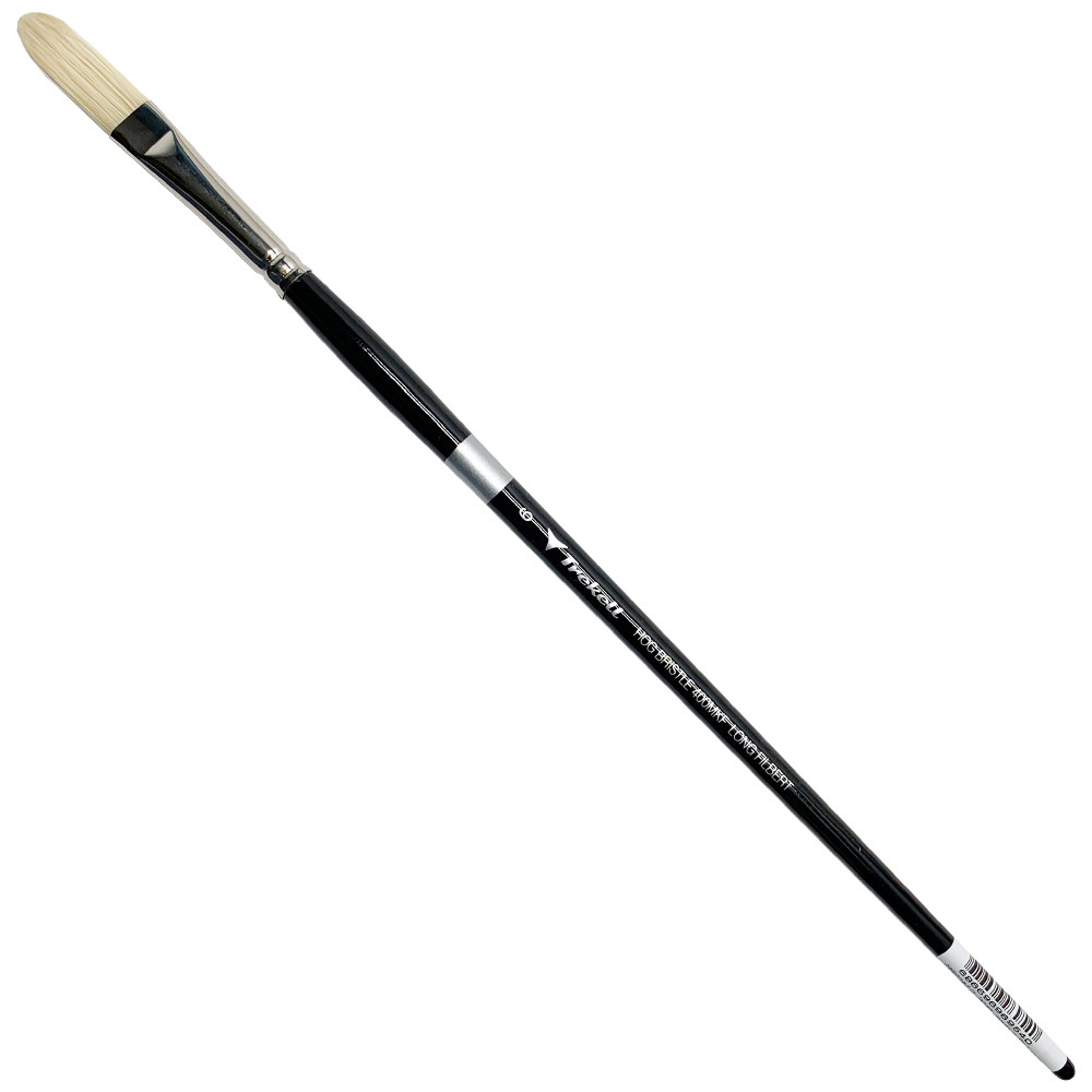 Trekell Chungking Hog Bristle Brush Series 400MKF Long Filbert #6