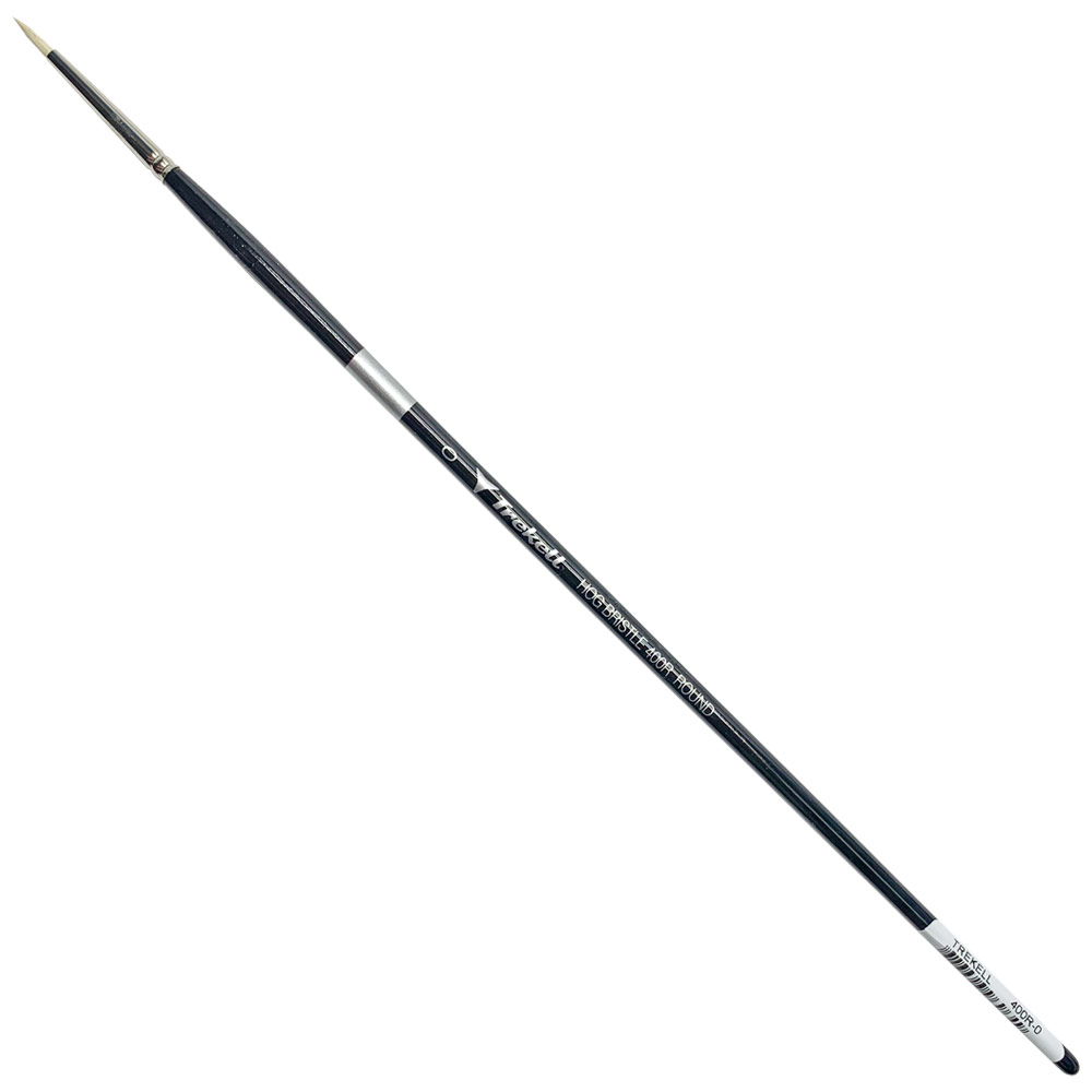 Trekell Chungking Hog Bristle Brush Series 400R Round #0