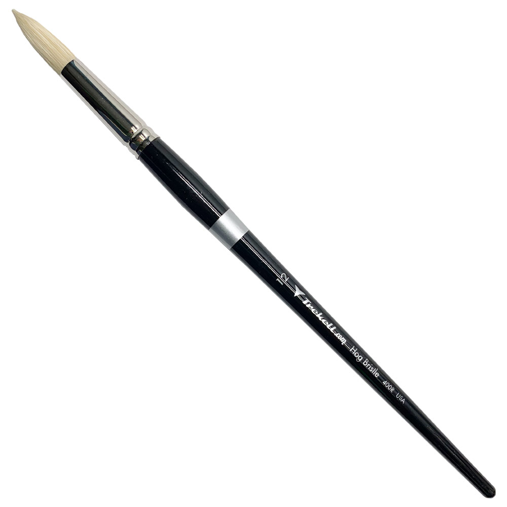 Trekell Chungking Hog Bristle Brush Series 400R Round #12