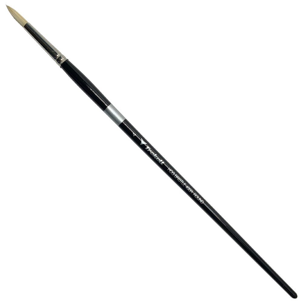 Trekell Chungking Hog Bristle Brush Series 400R Round #4
