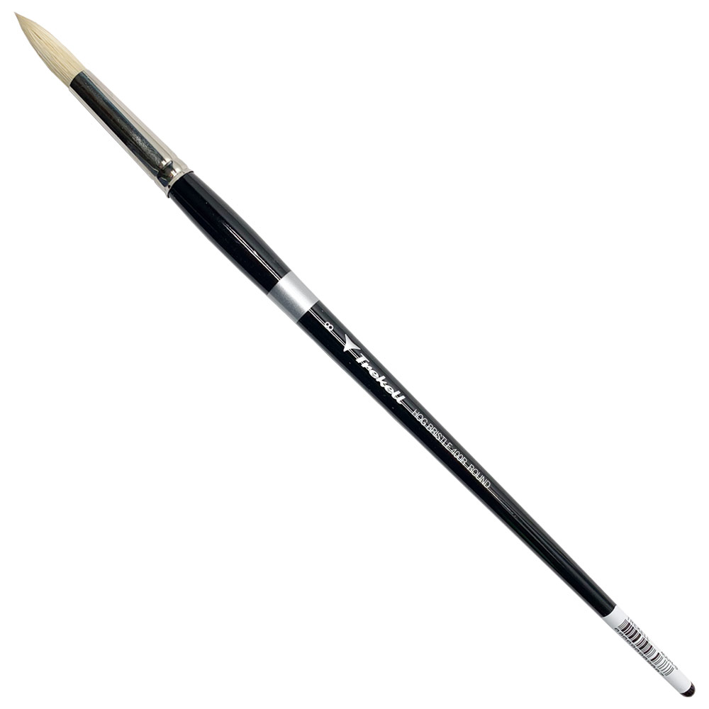 Trekell Chungking Hog Bristle Brush Series 400R Round #8