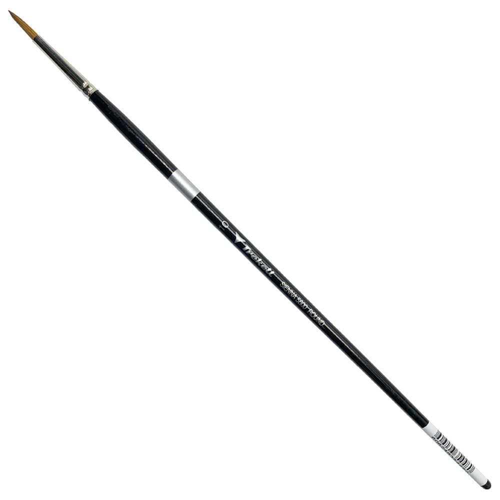 Trekell Sienna Synthetic Sable Brush Series 5600 Round #10