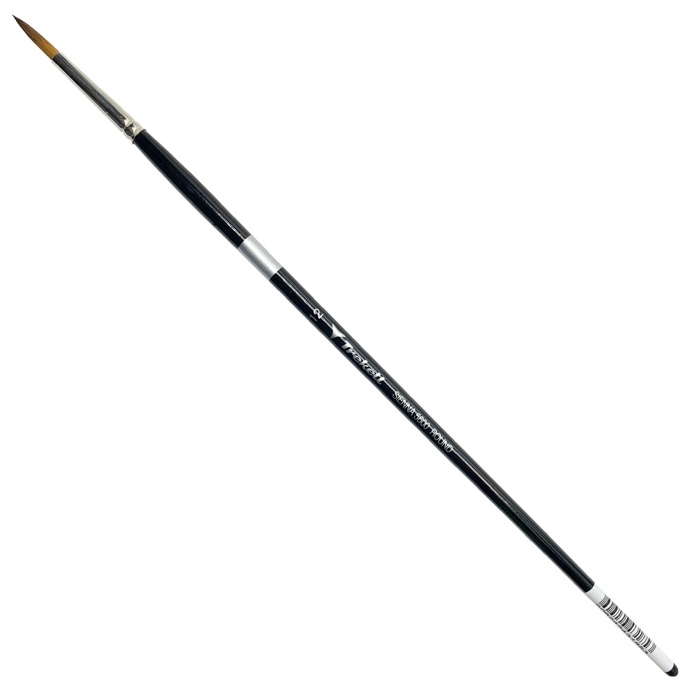 Trekell Sienna Synthetic Sable Brush Series 5600 Round #12