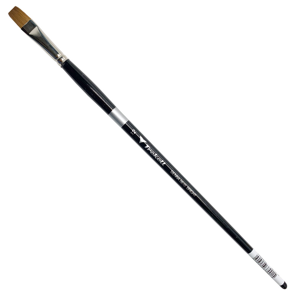 Trekell Sienna Synthetic Sable Brush Series 5610 Bright #12