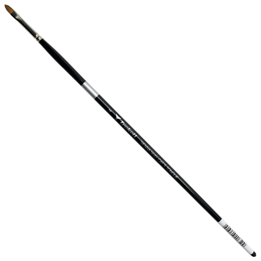 Trekell Sienna Synthetic Sable Brush Series 5640 Cat's Tongue #4