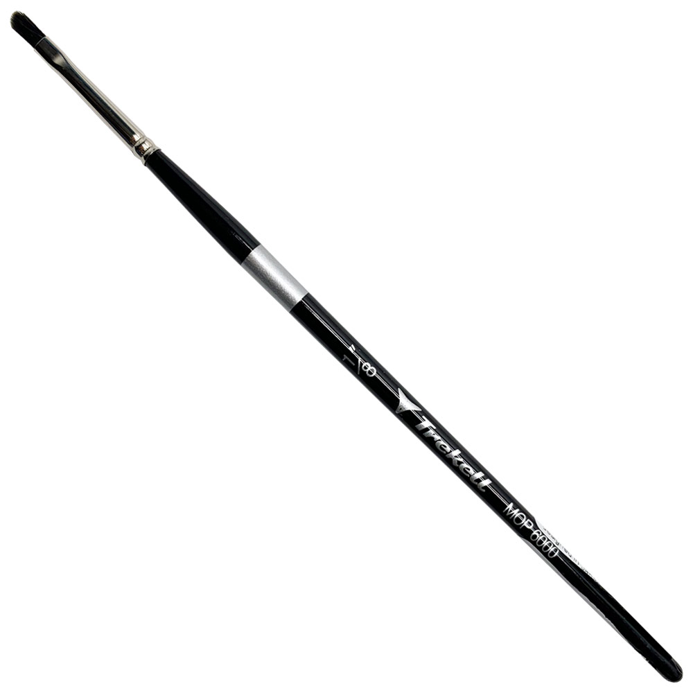 Trekell Synthetic Brush Series 6000 Oval Mop 1/8"