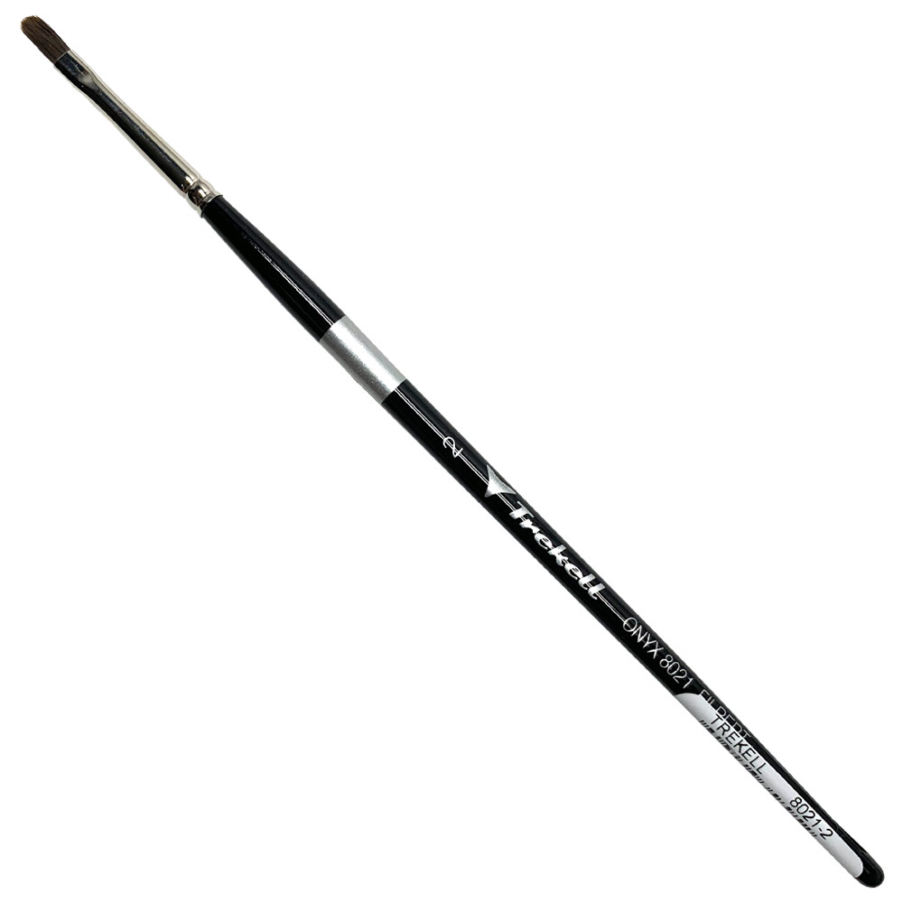 Trekell Onyx Synthetic Squirrel Brush Series 8021 Filbert #2