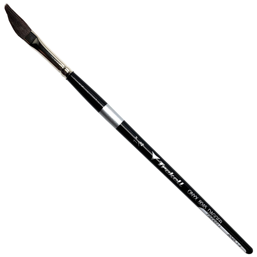 Trekell Onyx Synthetic Squirrel Brush Series 8045 Dagger 1/4"