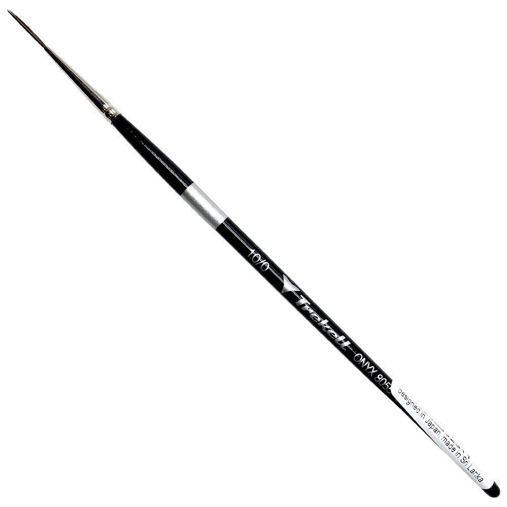 Trekell Onyx Synthetic Squirrel Brush Series 8055 Script #10/0