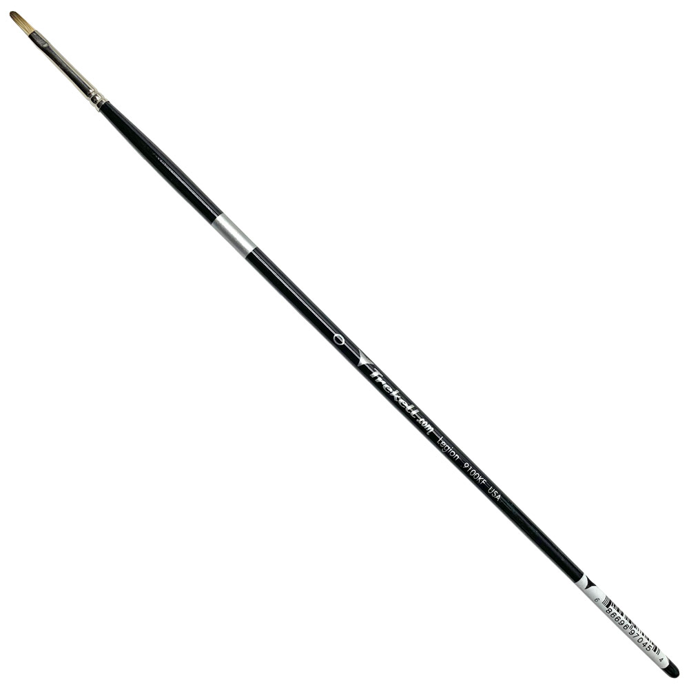 Trekell Legion Synthetic Mongoose Brush Series 9100KF Filbert #0