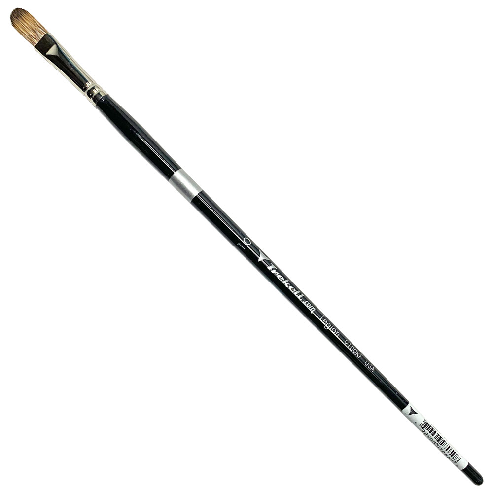Trekell Legion Synthetic Mongoose Brush Series 9100KF Filbert #10