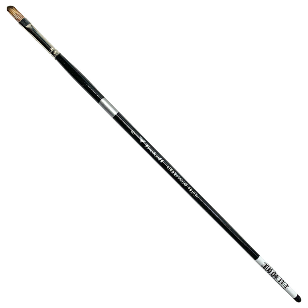 Trekell Legion Synthetic Mongoose Brush Series 9100KF Filbert #6