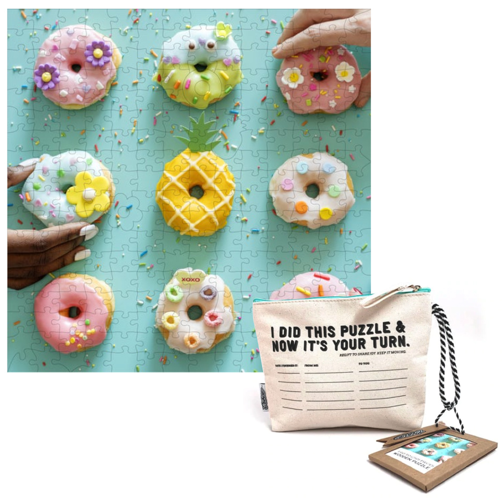 TROVE PUZZLE POUCH 250pc DONUTS