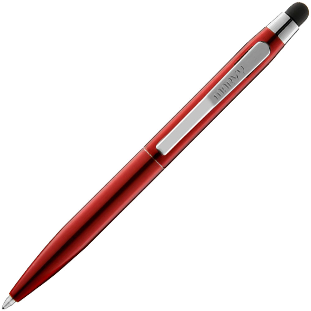 Marvy Uchida St Tropez Petite 2-in-1 Stylus Ballpoint Pen Red
