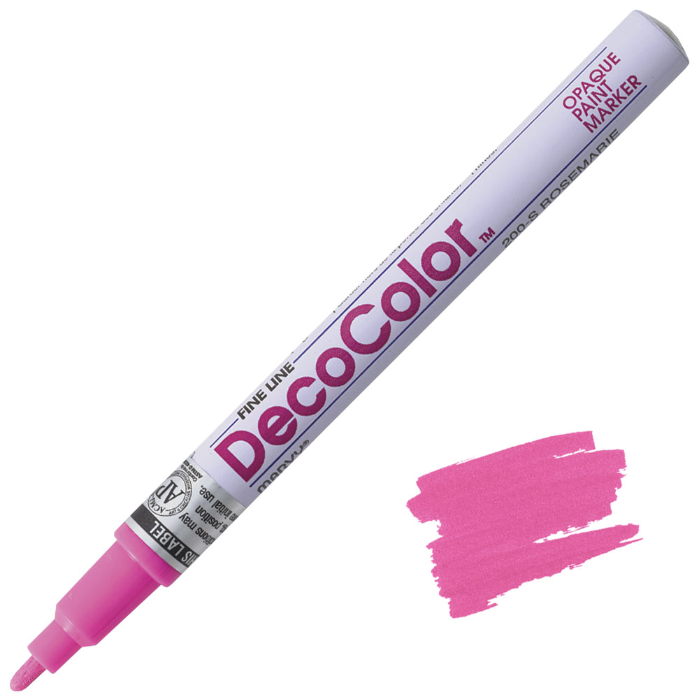 Marvy Uchida DecoColor Paint Marker Fine Rosemarie