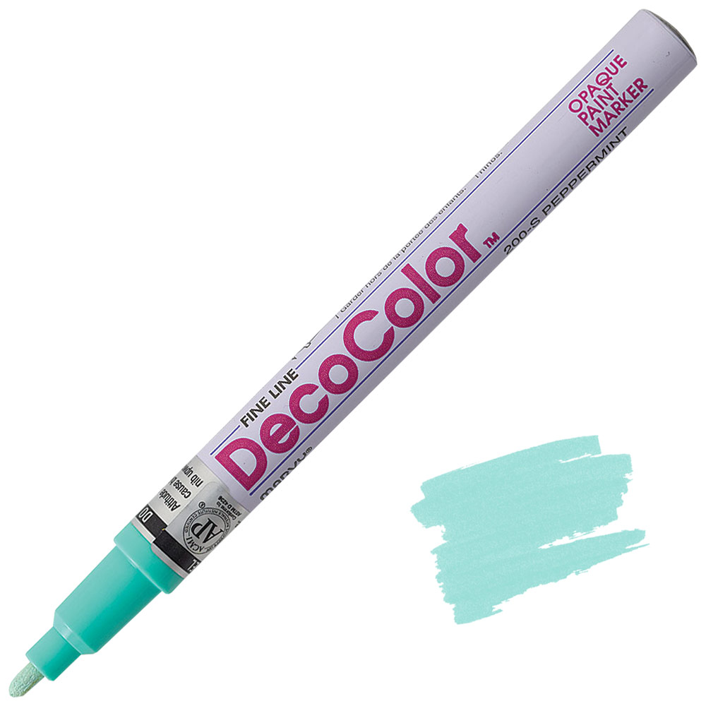 Marvy Uchida DecoColor Paint Marker Fine Peppermint