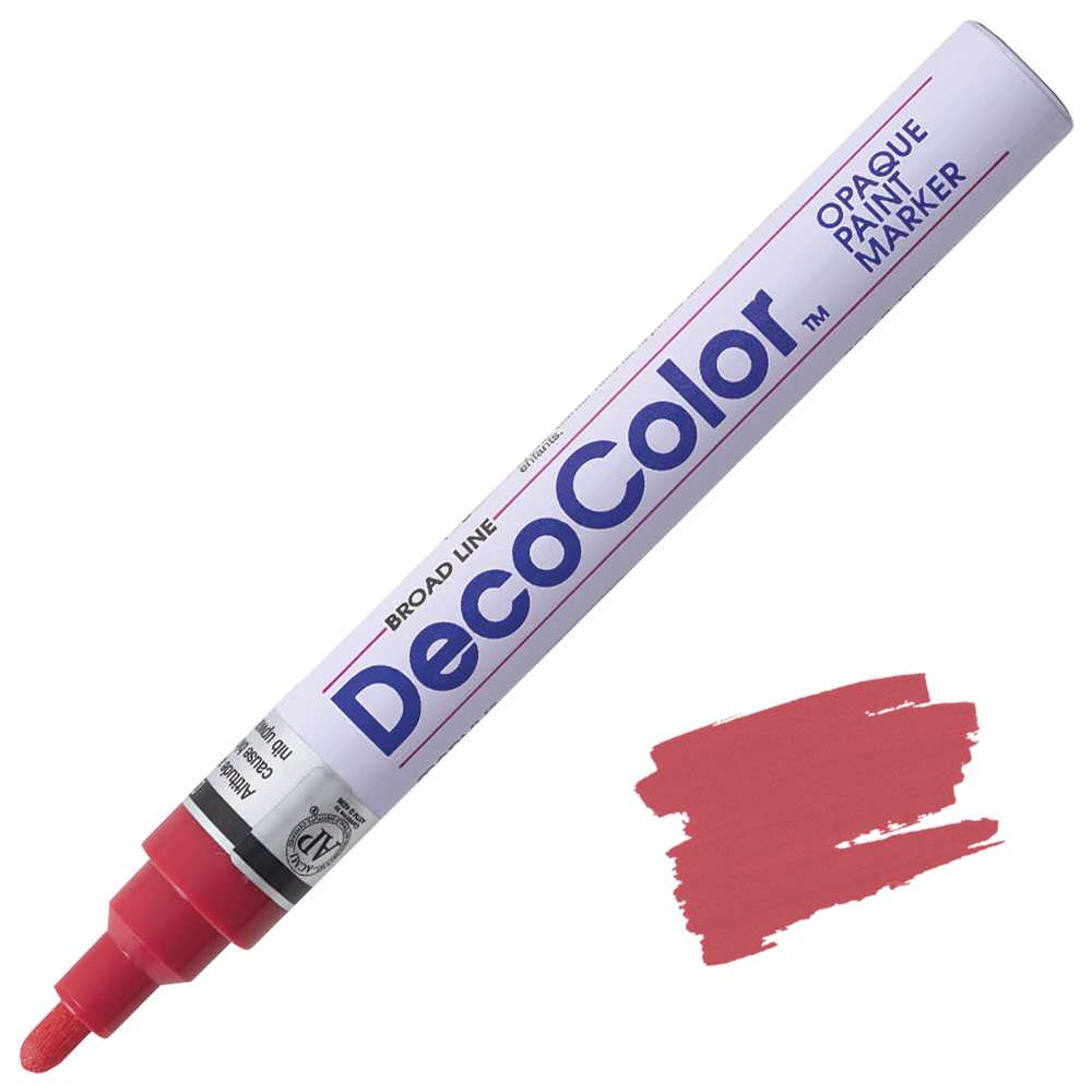 Marvy Uchida DecoColor Paint Marker Broad Red
