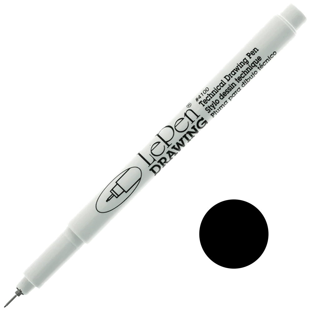 Marvy Uchida Le Pen Drawing Pen 0.3mm Black