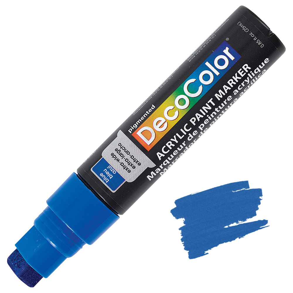 Marvy Uchida DecoColor Acrylic Paint Marker Jumbo Blue