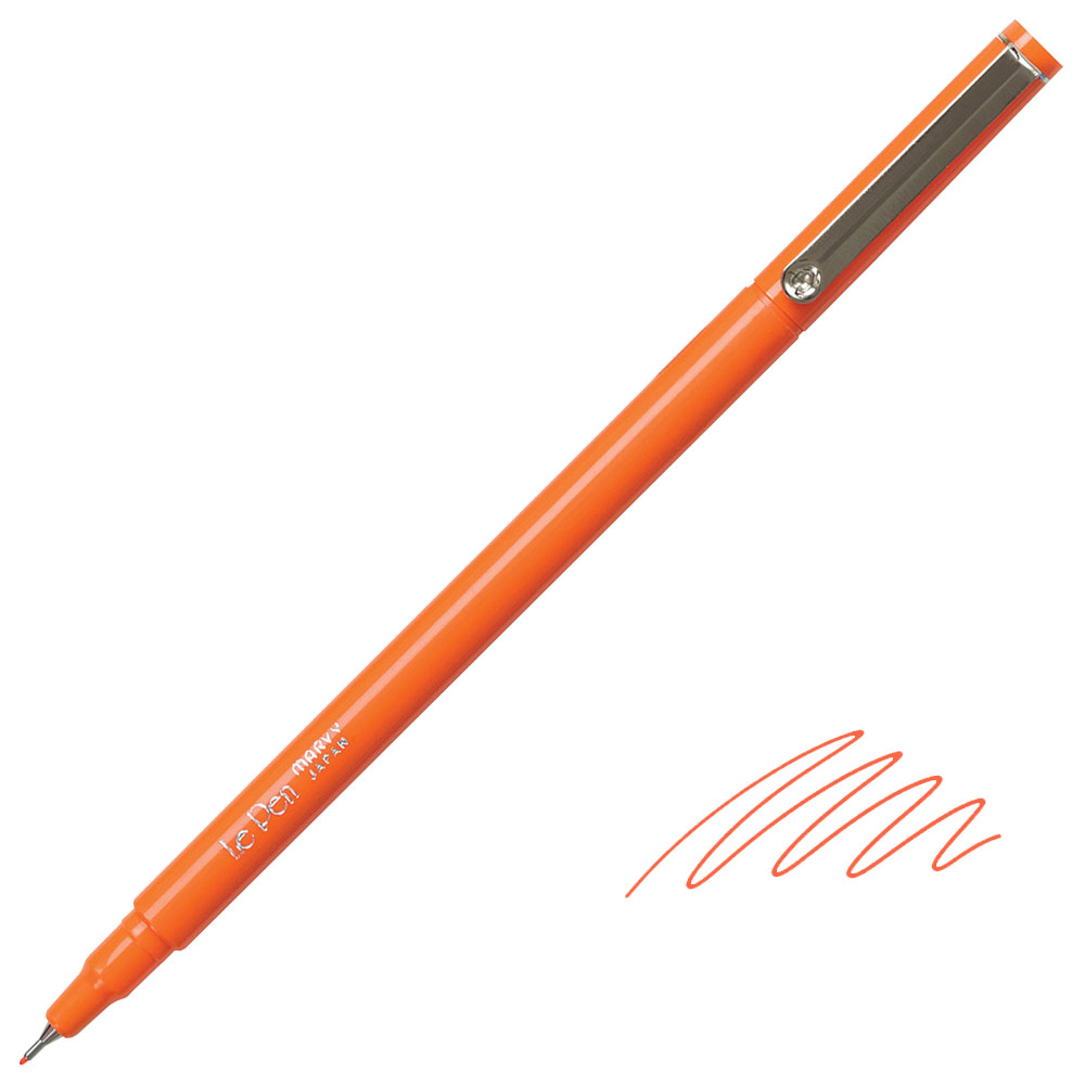 Marvy Uchida Le Pen 0.3mm Orange