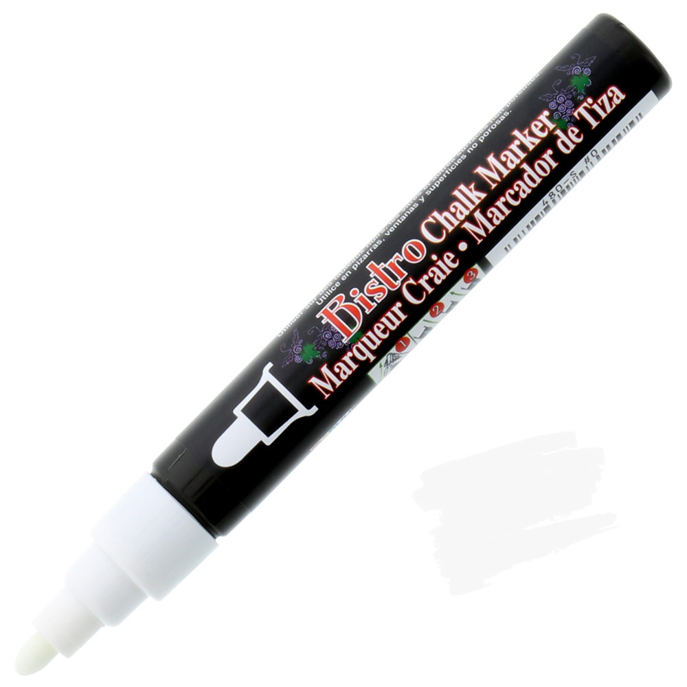 Marvy Uchida Bistro Chalk Marker White