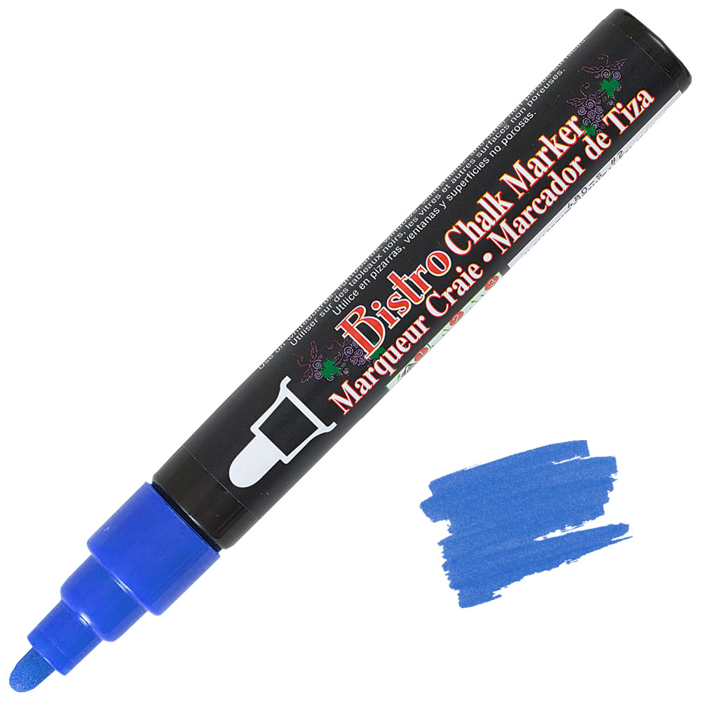 Marvy Uchida Bistro Chalk Marker Blue