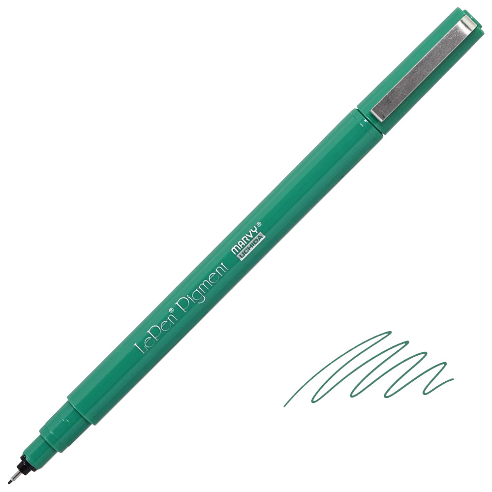 Marvy Uchida Le Pen Pigment Pen 0.3mm Green