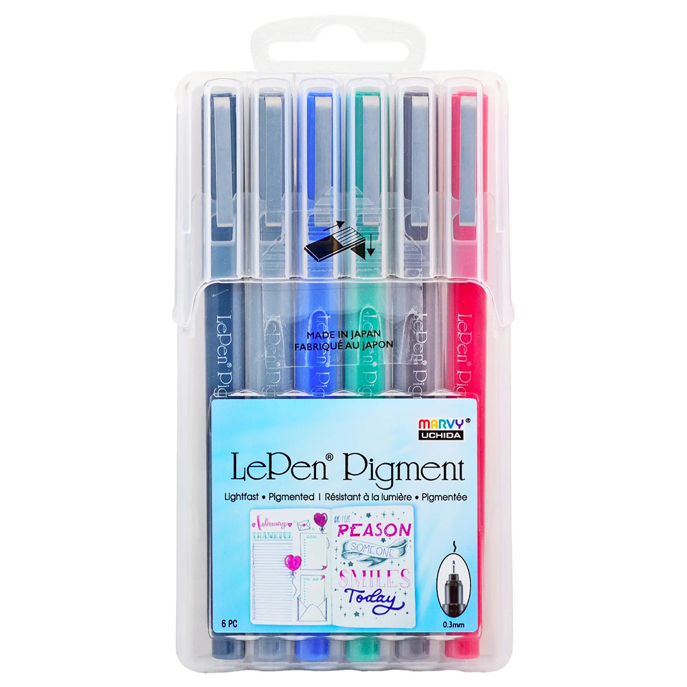 LePen Pastel Fine-Point Pens