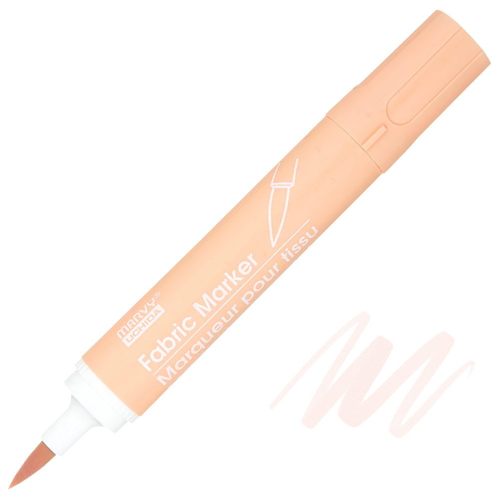 Marvy Uchida Fabric Brush Marker Pale Pink