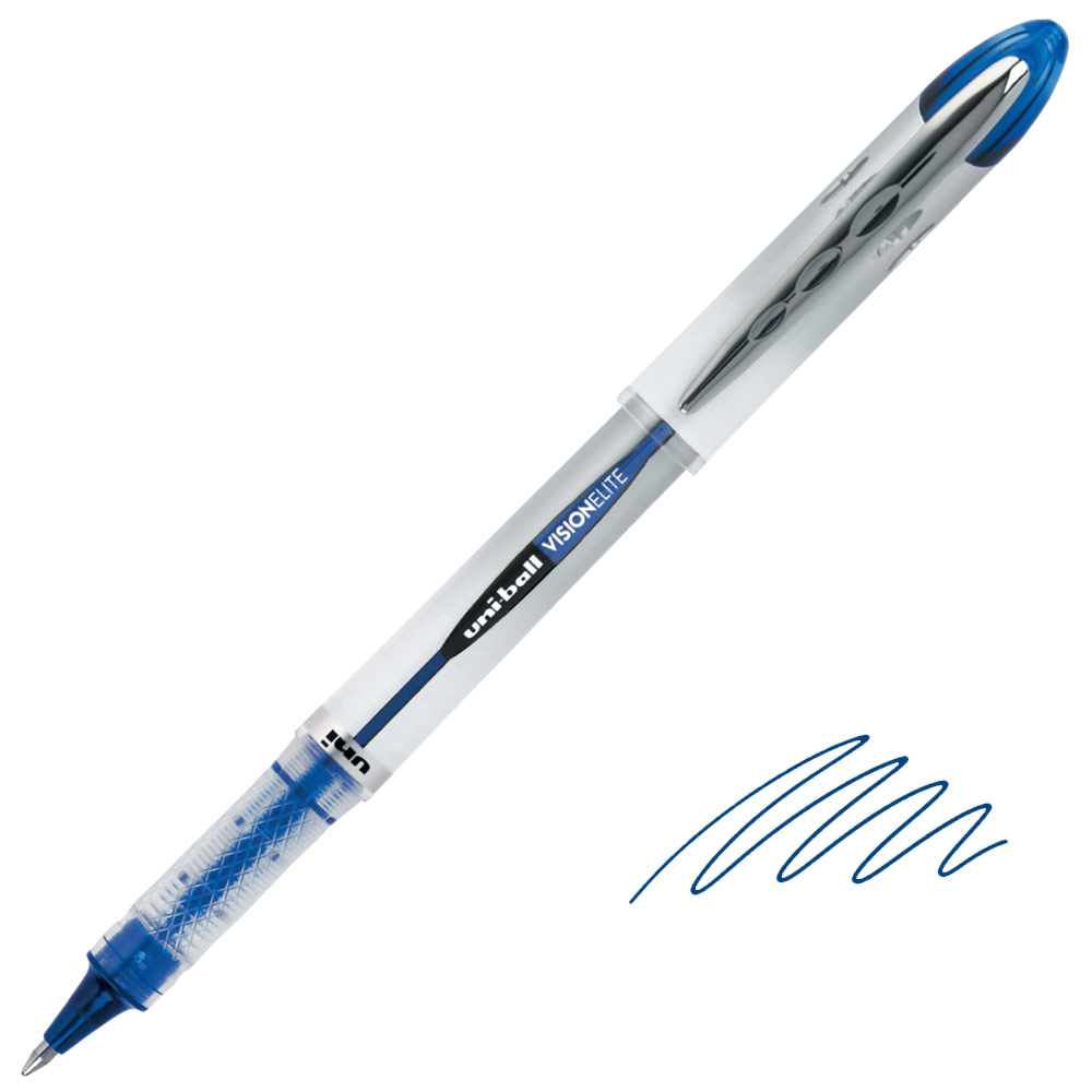 Uni-ball Vision Elite Rollerball Pen 0.8mm - Blue