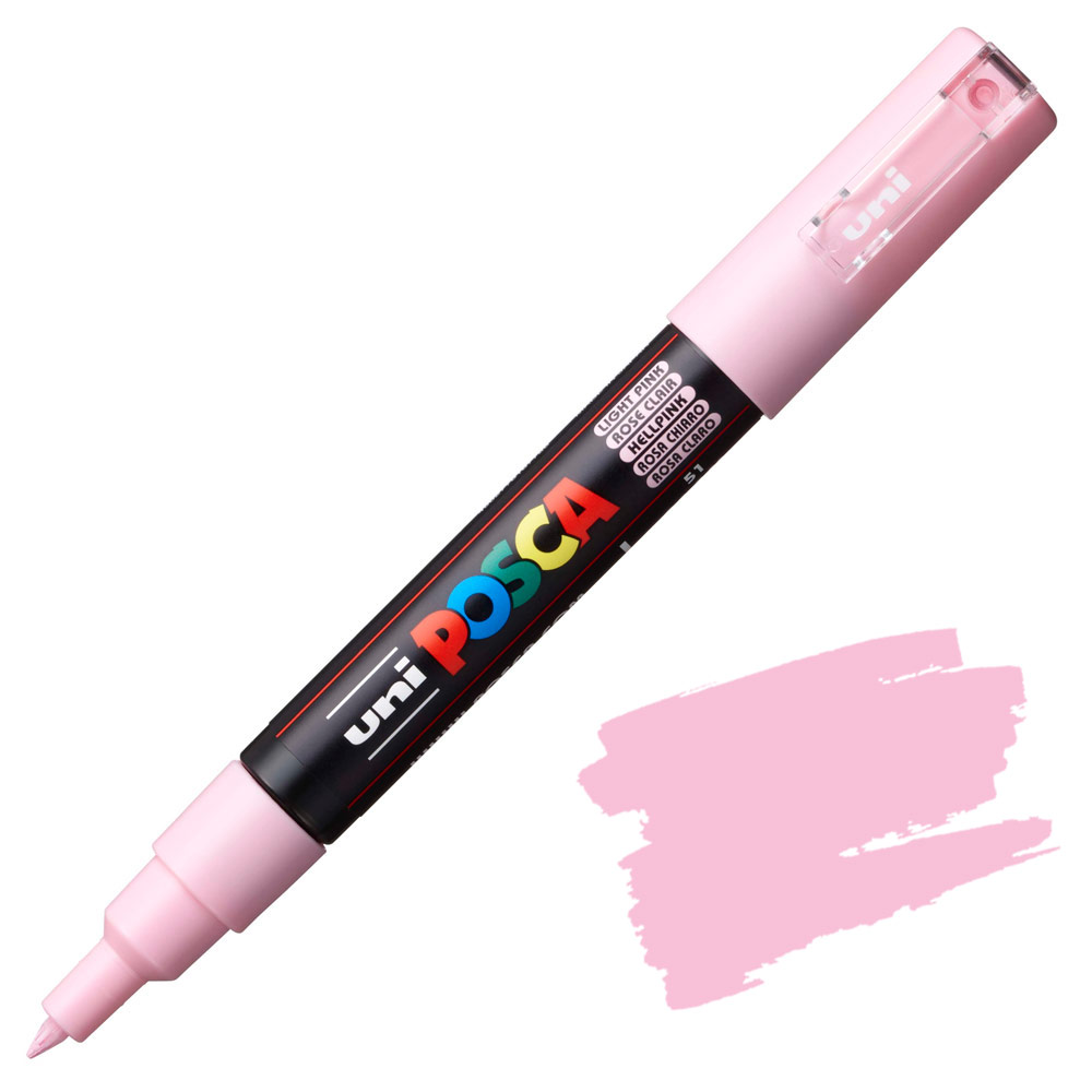 Uni POSCA Marker PC-1M Extra Fine Light Pink