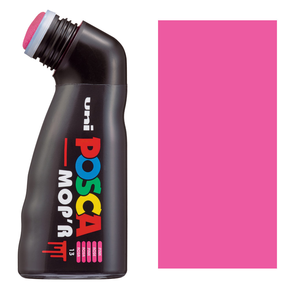 Uni POSCA PCM-22 MOP'R Acrylic Drip Paint Marker Pink
