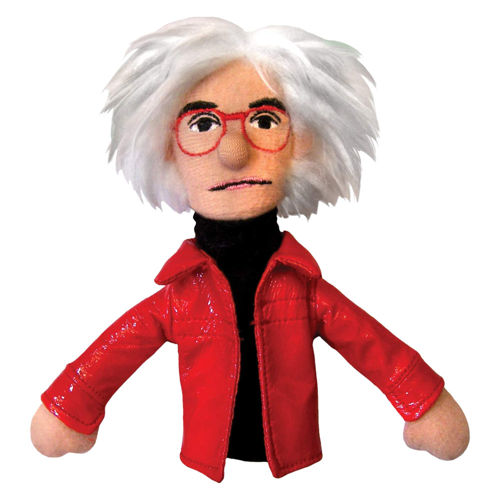 Unemployed Philosophers Guild Magnetic Personality Puppet  Andy Warhol