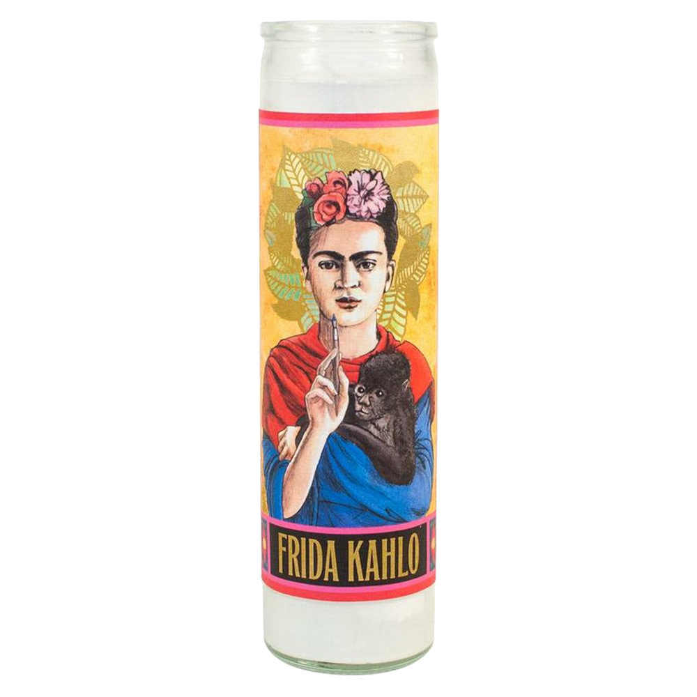 Unemployed Philosophers Guild Secular Saint Candle Frida Kahlo