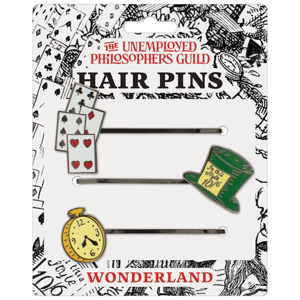 Unemployed Philosophers Guild Hair Pins Wonderland