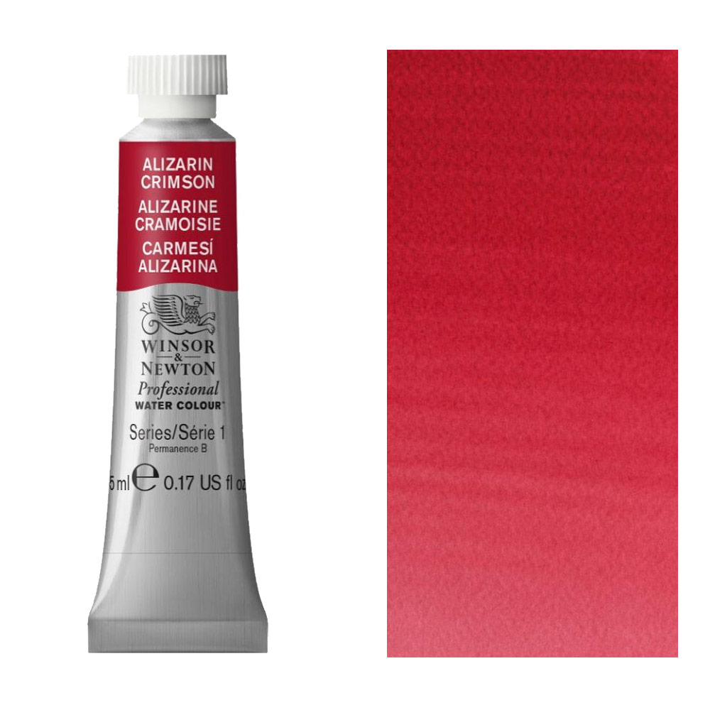Winsor & Newton Professional Watercolour 5ml Alizarin Crimson