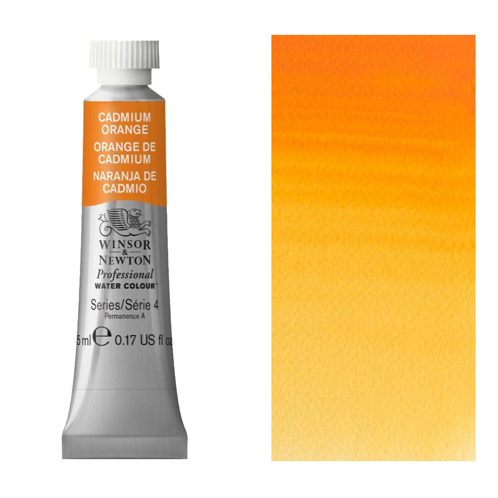 Winsor & Newton Professional Watercolour 5ml Cadmium Orange