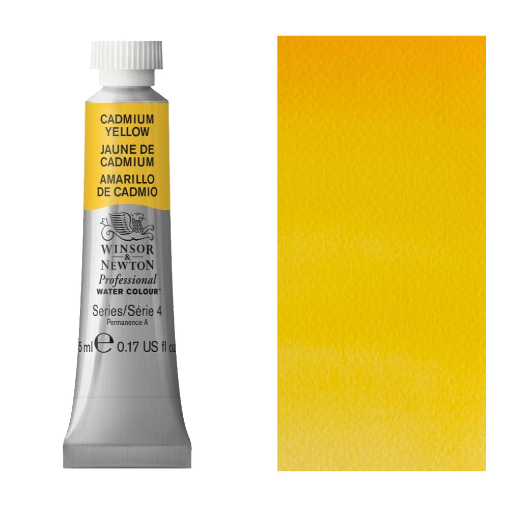 Winsor & Newton Professional Watercolour 5ml Cadmium Yellow