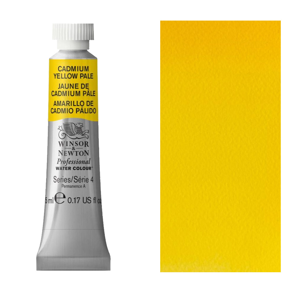 Winsor & Newton Professional Watercolour 5ml Cadmium Yellow Pale