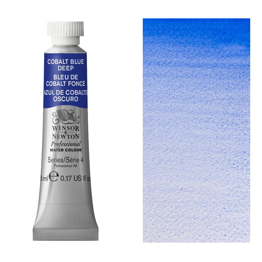 Winsor & Newton Professional Watercolour 5ml Cobalt Blue Deep