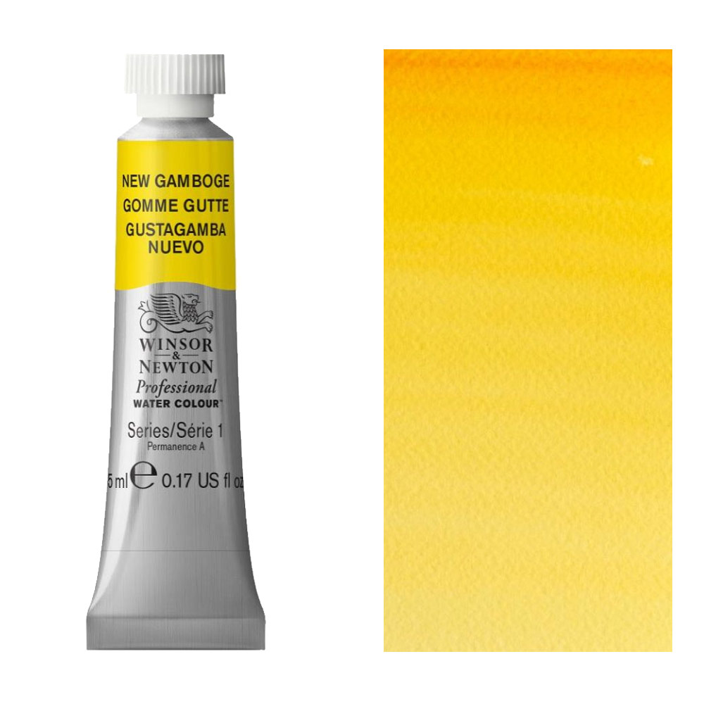 Winsor & Newton Professional Watercolour 5ml New Gamboge