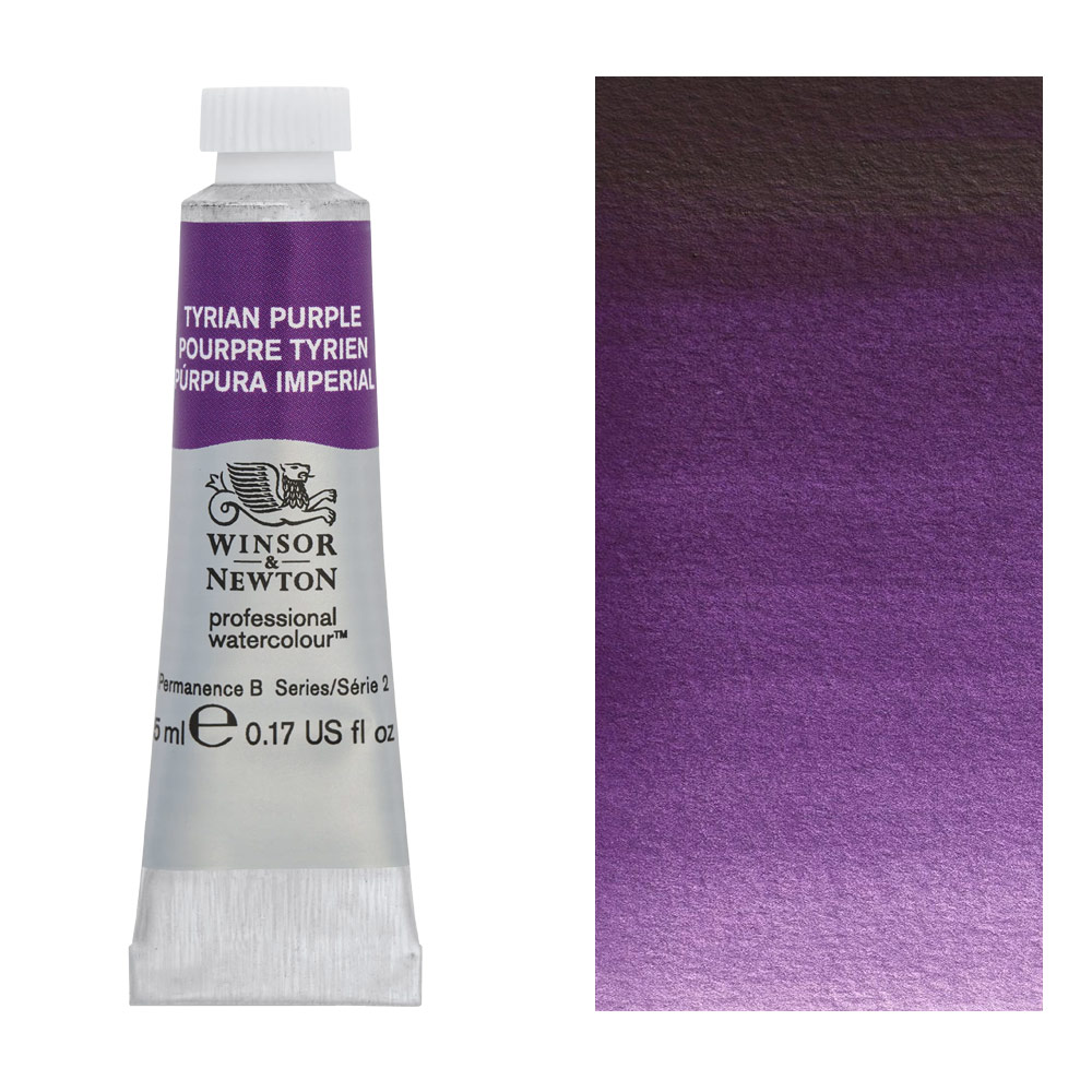 Winsor & Newton Professional Watercolour 5ml Tyrian Purple