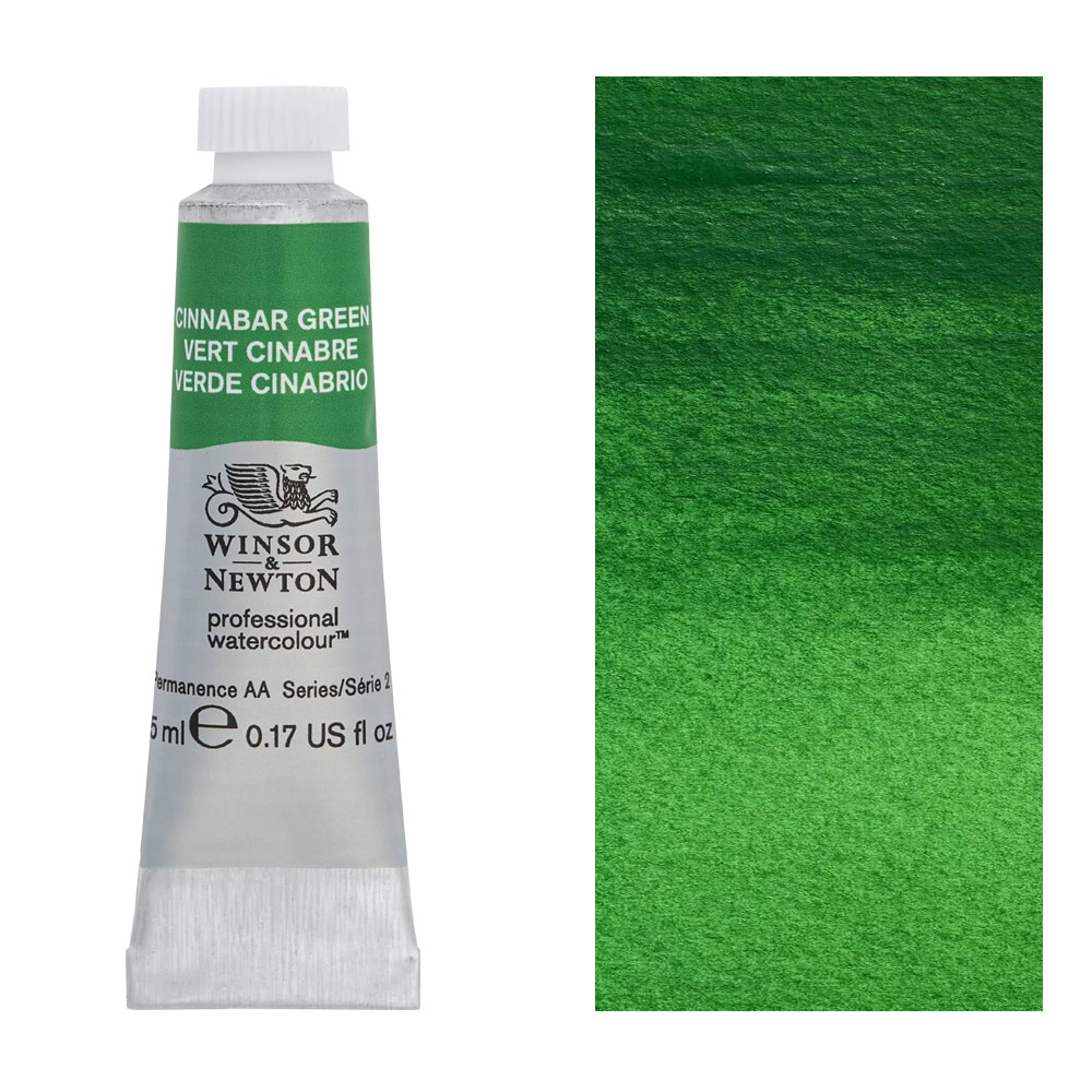 Winsor & Newton Professional Watercolour 5ml Cinnabar Green