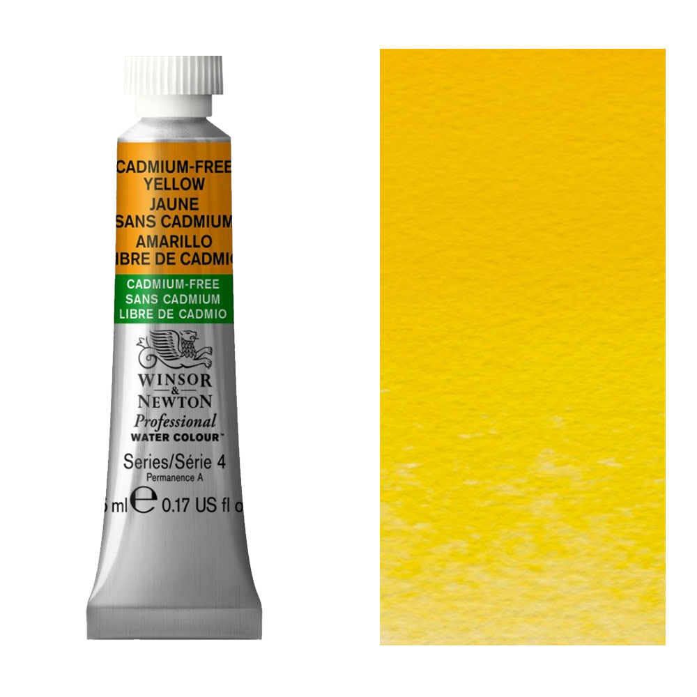 Winsor & Newton Professional Watercolour 5ml Cadmium-Free Yellow